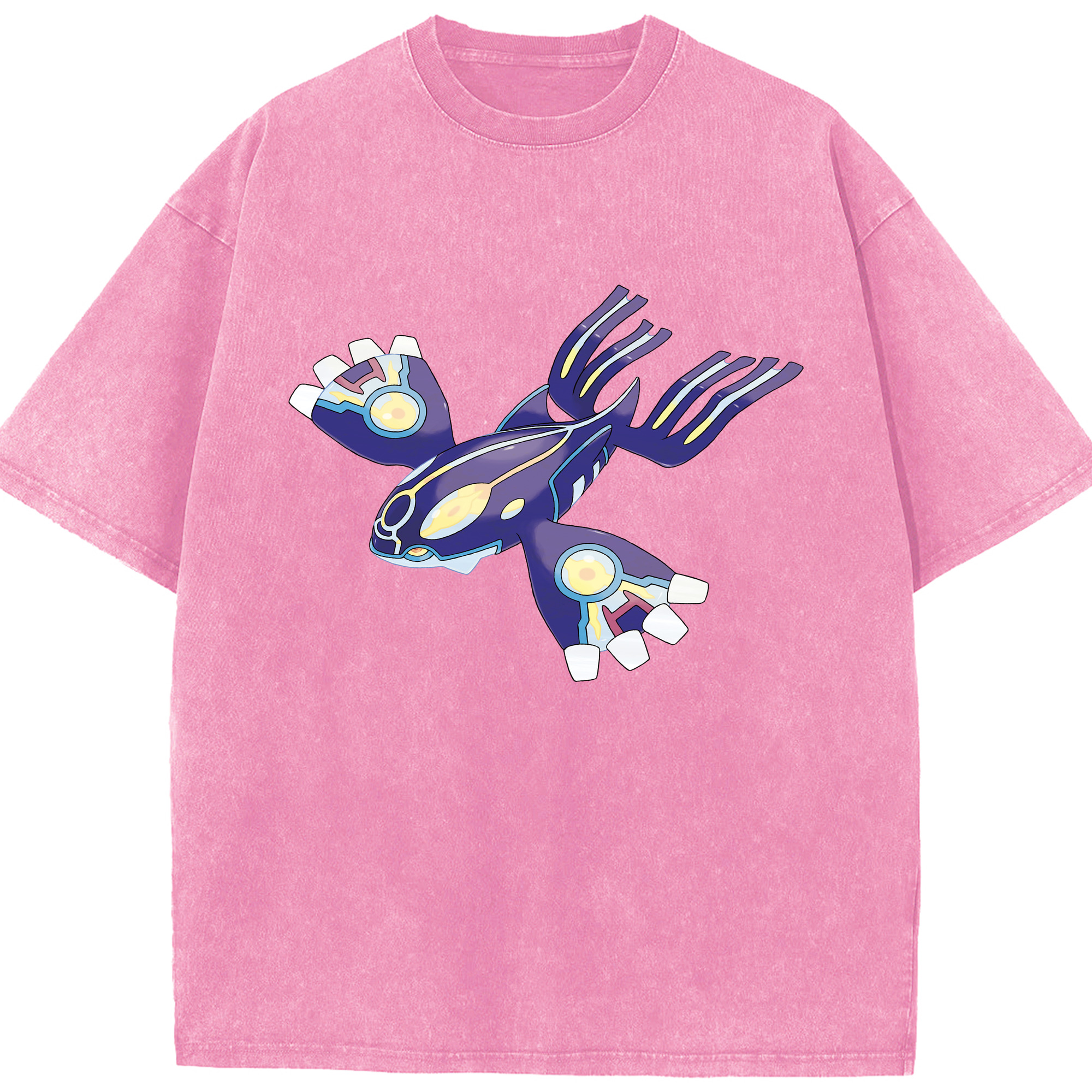 （画像用） ポケットモンスター Pokémon 綿100% ヴィンテージ風 半袖Tシャツ（フロントプリント）